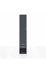 Hyperion Dolap 3 Raflı 2 Çekmeceli Tek Askılı 44x44x243 - S64M081V5B