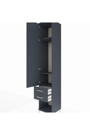 Hyperion Dolap 3 Raflı 2 Çekmeceli Tek Askılı 44x44x243 - S64M081V5B