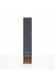 Hyperion Dolap 3 Raflı 2 Çekmeceli Tek Askılı 44x44x243 - S64M081V8B