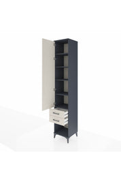 Hyperion Dolap 5 Raflı 2 Çekmeceli Tek Kapaklı 44x44x243 - S64M082V4B