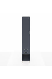 Hyperion Dolap 5 Raflı 2 Çekmeceli Tek Kapaklı 44x44x243 - S64M082V5B