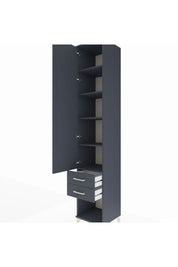 Hyperion Dolap 5 Raflı 2 Çekmeceli Tek Kapaklı 44x44x243 - S64M082V5B