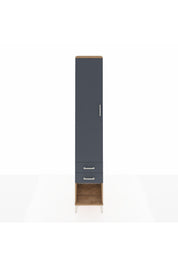 Hyperion Dolap 5 Raflı 2 Çekmeceli Tek Kapaklı 44x44x243 - S64M082V8B