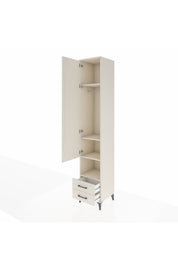 Hyperion Dolap 4 Raflı 2 Çekmeceli Tek Askılı 44x44x243 - S64M083V1B
