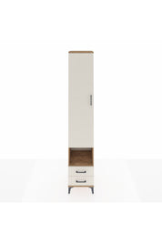 Hyperion Dolap 4 Raflı 2 Çekmeceli Tek Askılı 44x44x243 - S64M083V7B