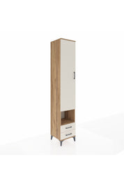 Hyperion Dolap 4 Raflı 2 Çekmeceli Tek Askılı 44x44x243 - S64M083V7B