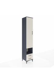 Hyperion Dolap 6 Raflı 2 Çekmeceli Tek Kapaklı 44x44x243 - S64M084V4B