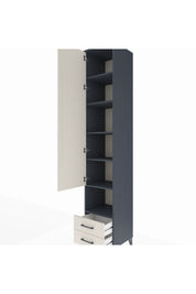 Hyperion Dolap 6 Raflı 2 Çekmeceli Tek Kapaklı 44x44x243 - S64M084V4B