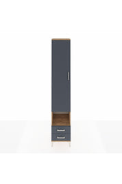 Hyperion Dolap 6 Raflı 2 Çekmeceli Tek Kapaklı 44x44x243 - S64M084V8B