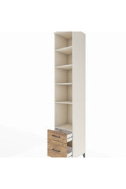 Hyperion Dolap 5 Raflı 2 Çekmeceli 44x44x243 - S64M085V3B