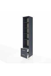 Hyperion Dolap 5 Raflı 2 Çekmeceli 44x44x243 - S64M085V5B