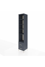 Hyperion Dolap 5 Raflı 2 Çekmeceli 44x44x243 - S64M086V5B