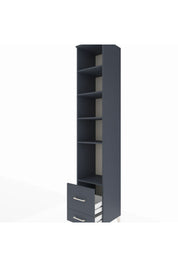 Hyperion Dolap 5 Raflı 2 Çekmeceli 44x44x243 - S64M086V5B