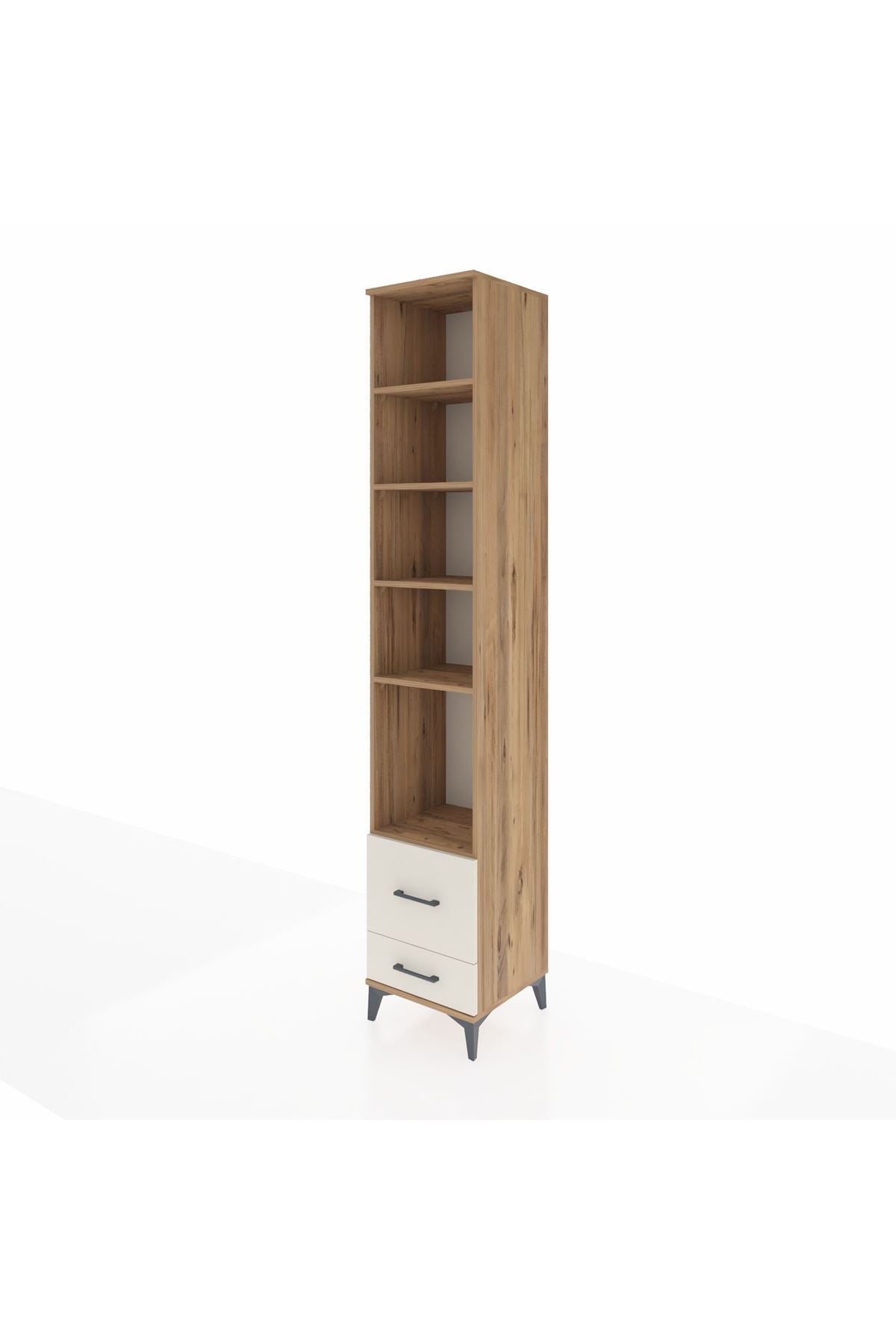 Hyperion Dolap 5 Raflı 2 Çekmeceli 44x44x243 - S64M086V7B