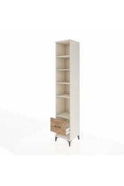 Hyperion Dolap 5 Raflı Tek Çekmeceli 44x44x243 - S64M088V3B