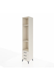 Hyperion Dolap 3 Raflı 3 Çekmeceli Tek Askılı 44x44x243 - S64M089V1B