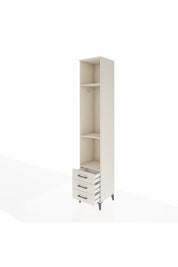 Hyperion Dolap 3 Raflı 3 Çekmeceli Tek Askılı 44x44x243 - S64M089V1B