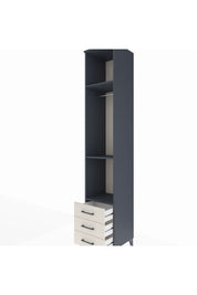 Hyperion Dolap 3 Raflı 3 Çekmeceli Tek Askılı 44x44x243 - S64M089V4B