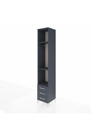 Hyperion Dolap 3 Raflı 3 Çekmeceli Tek Askılı 44x44x243 - S64M089V5B
