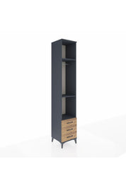 Hyperion Dolap 3 Raflı 3 Çekmeceli Tek Askılı 44x44x243 - S64M089V6B