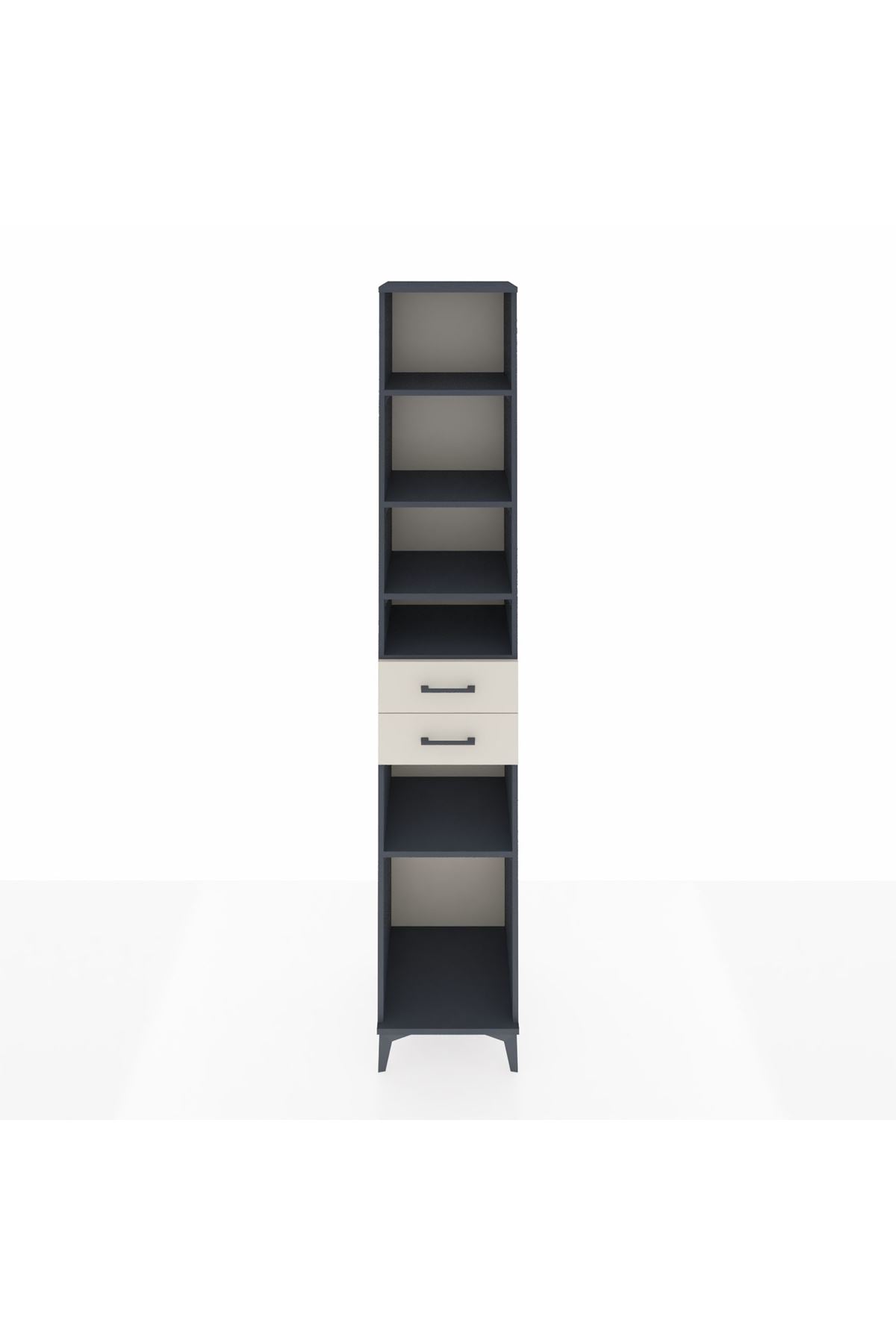 Hyperion Dolap 5 Raflı 2 Çekmeceli 44x44x243 - S64M092V4B