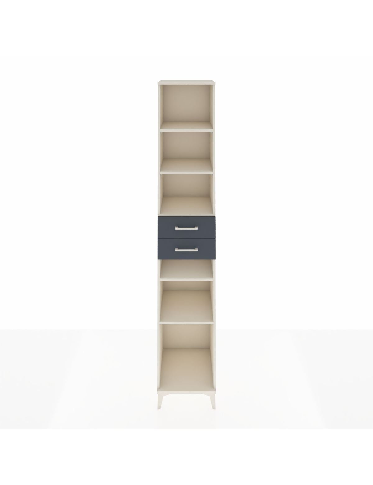 Hyperion Dolap 5 Raflı 2 Çekmeceli 44x44x243 - S64M093V2B