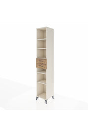 Hyperion Dolap 5 Raflı 2 Çekmeceli 44x44x243 - S64M093V3B