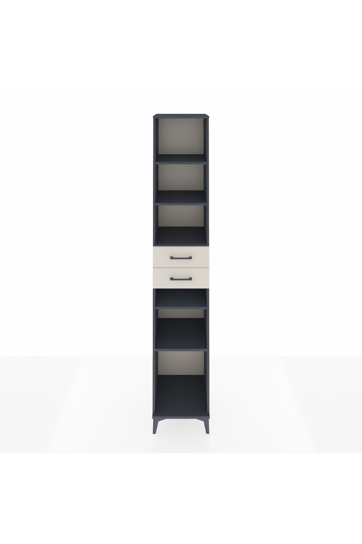 Hyperion Dolap 5 Raflı 2 Çekmeceli 44x44x243 - S64M093V4B