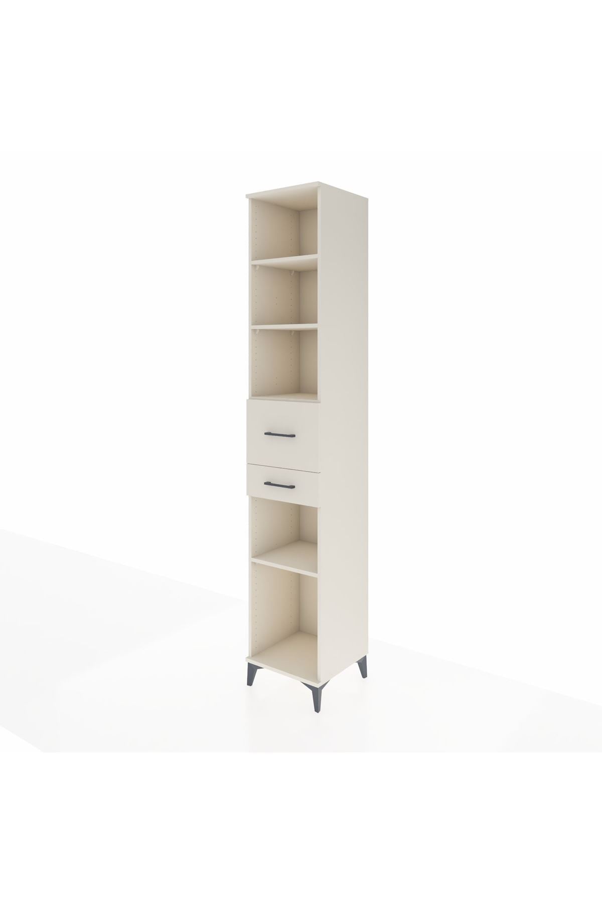 Hyperion Dolap 4 Raflı 2 Çekmeceli 44x44x243 - S64M094V1B