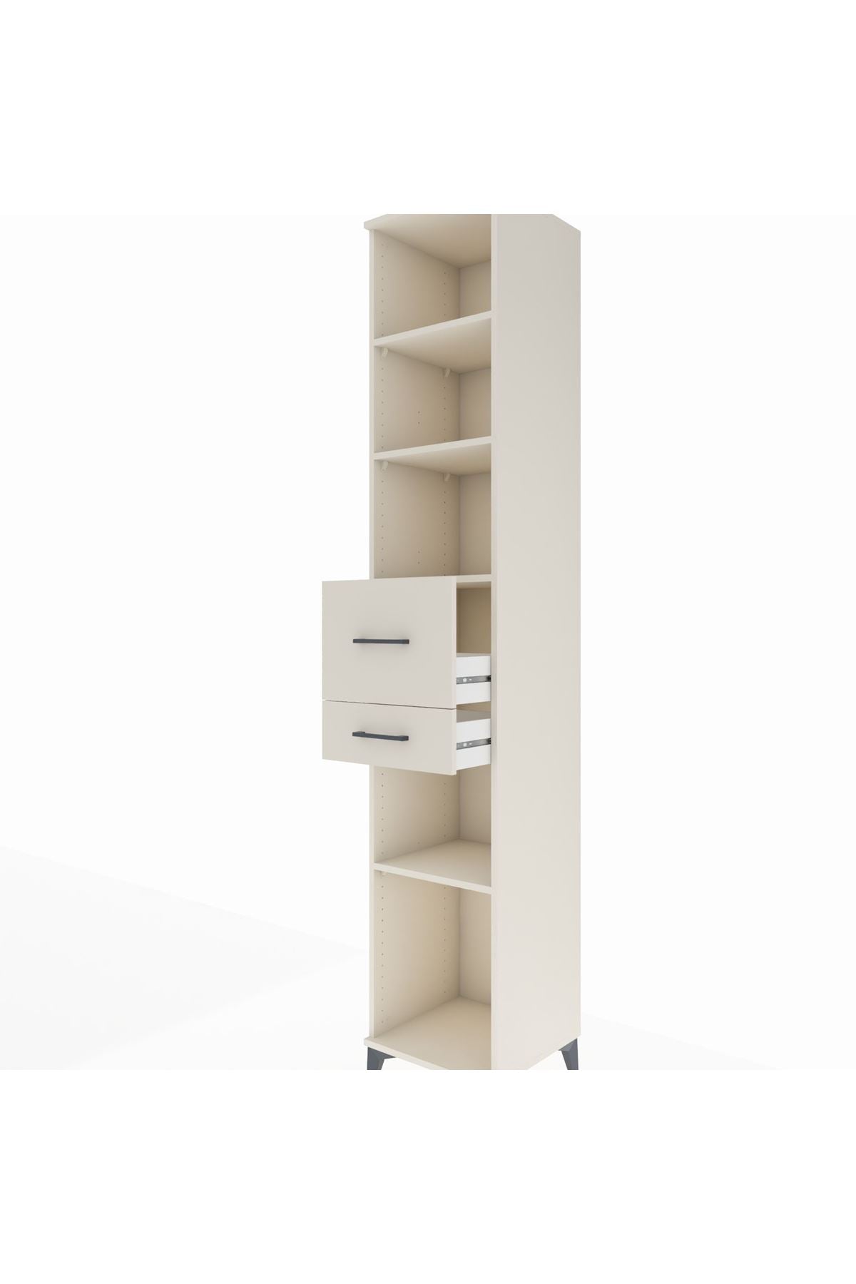 Hyperion Dolap 4 Raflı 2 Çekmeceli 44x44x243 - S64M094V1B