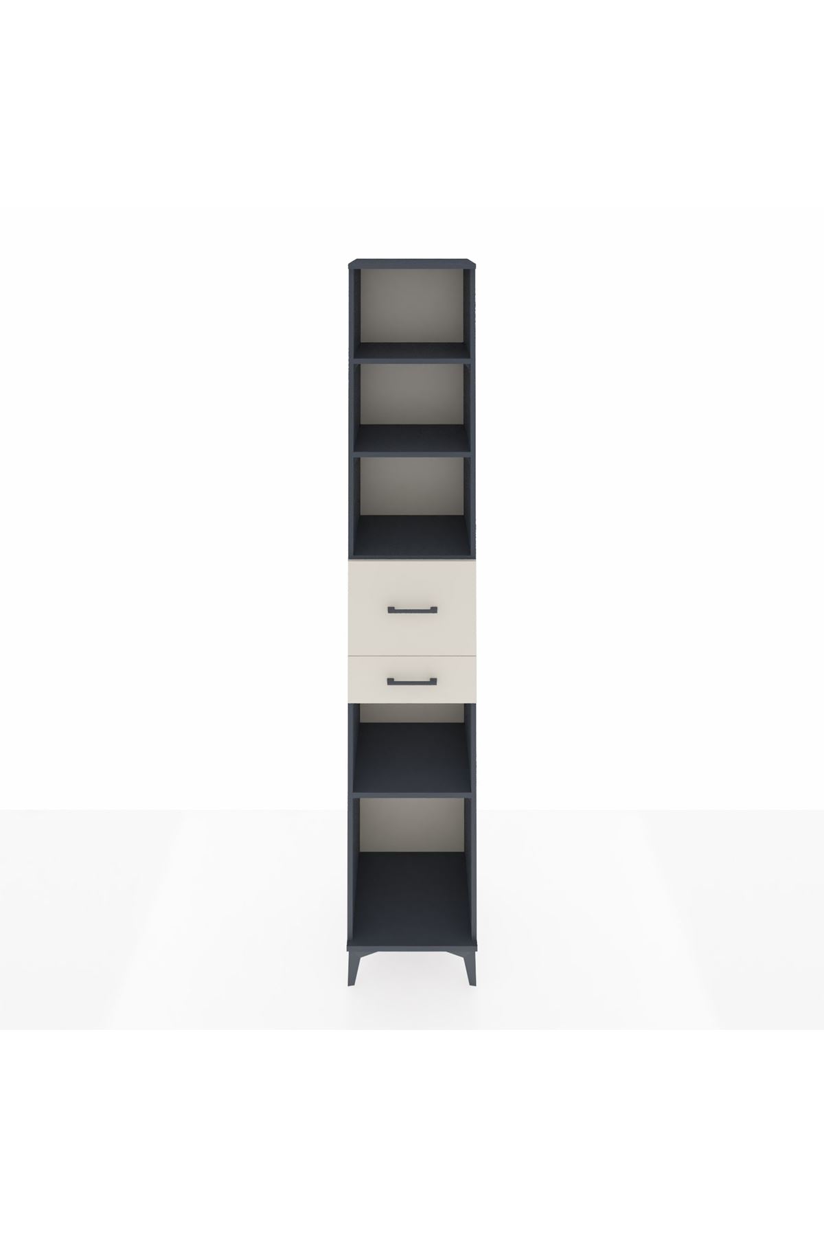 Hyperion Dolap 4 Raflı 2 Çekmeceli 44x44x243 - S64M094V4B