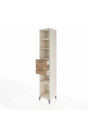 Hyperion Dolap 4 Raflı 2 Çekmeceli 44x44x243 - S64M095V3B
