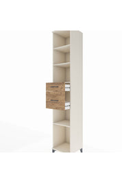 Hyperion Dolap 4 Raflı 2 Çekmeceli 44x44x243 - S64M095V3B