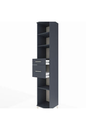 Hyperion Dolap 4 Raflı 2 Çekmeceli 44x44x243 - S64M095V5B
