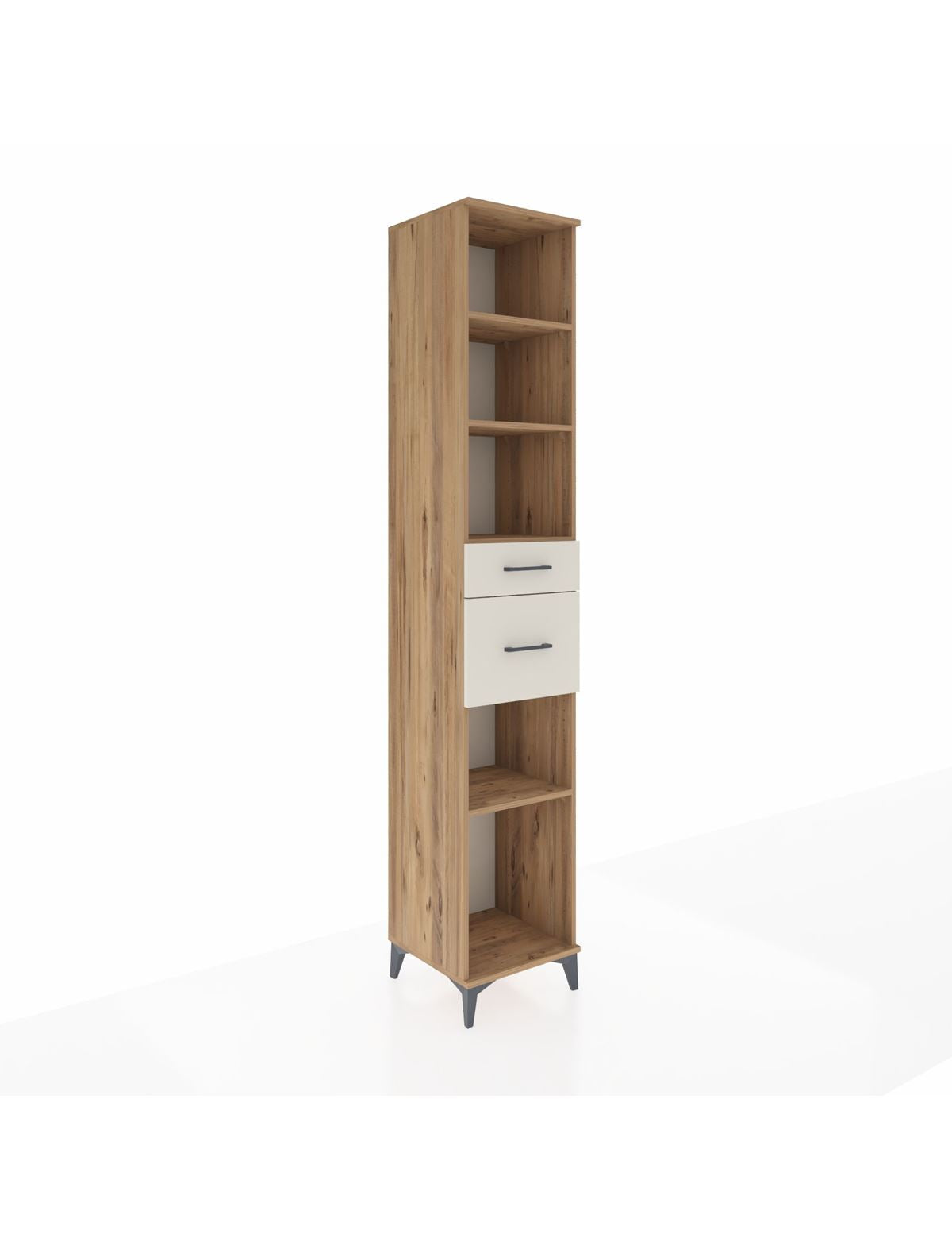 Hyperion Dolap 4 Raflı 2 Çekmeceli 44x44x243 - S64M095V7B
