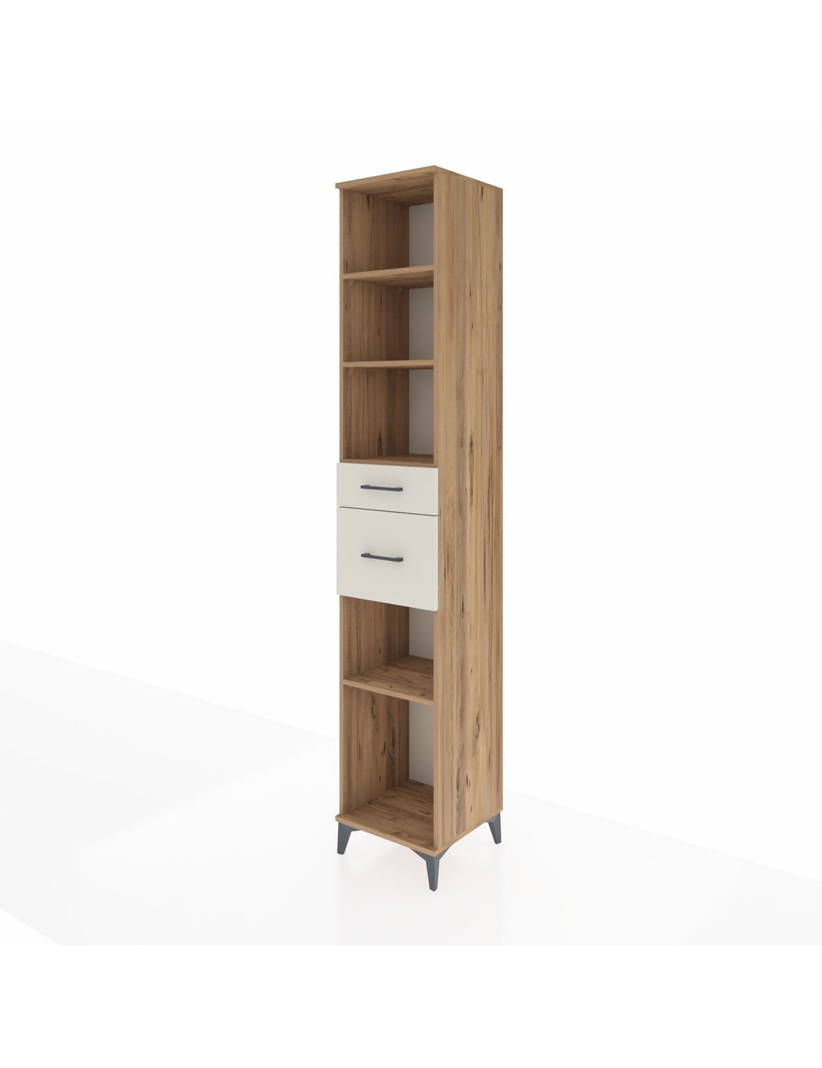 Hyperion Dolap 4 Raflı 2 Çekmeceli 44x44x243 - S64M095V7B