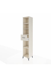 Hyperion Dolap 4 Raflı Tek Çekmeceli 44x44x243 - S64M096V1B