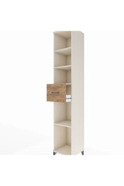 Hyperion Dolap 4 Raflı Tek Çekmeceli 44x44x243 - S64M096V3B