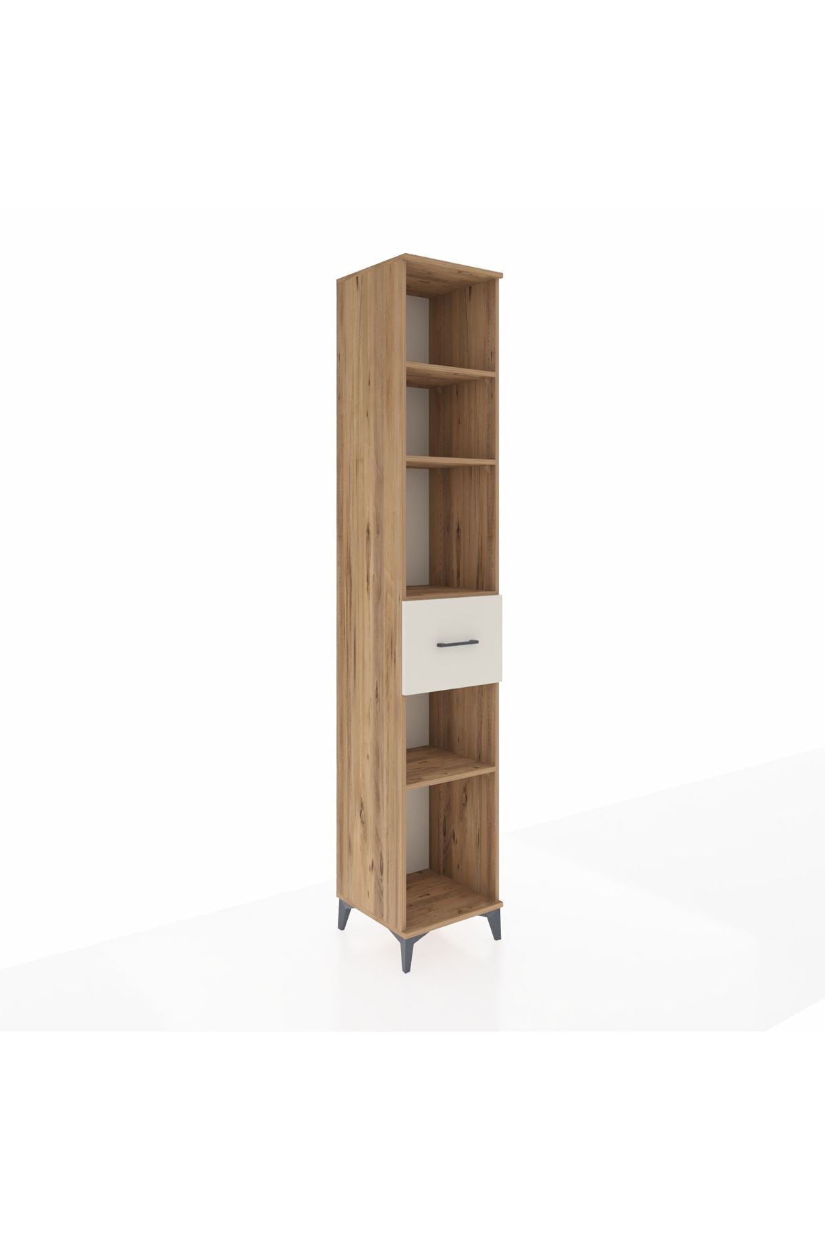 Hyperion Dolap 4 Raflı Tek Çekmeceli 44x44x243 - S64M097V7B