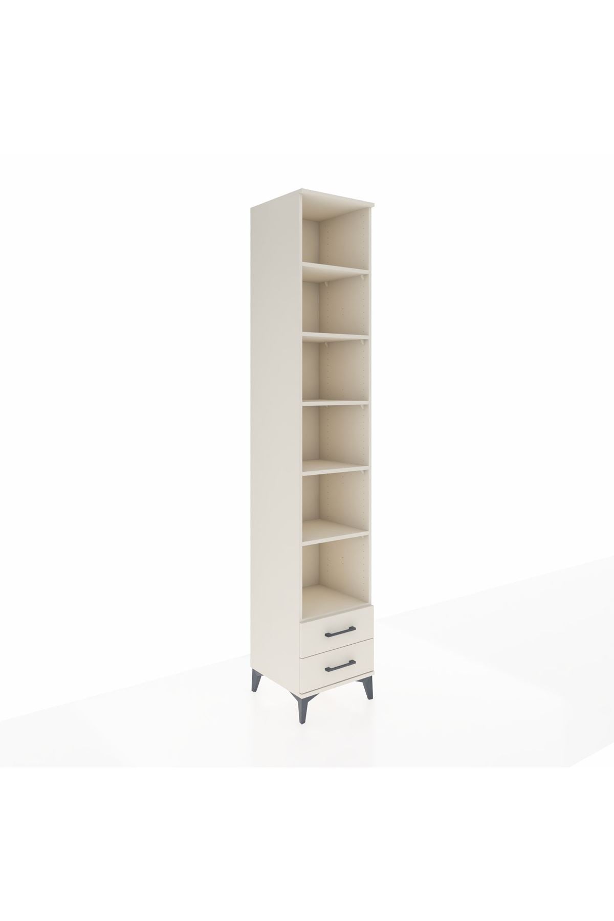 Hyperion Dolap 6 Raflı 2 Çekmeceli 44x44x243 - S64M100V1B