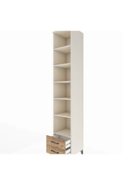 Hyperion Dolap 6 Raflı 2 Çekmeceli 44x44x243 - S64M100V3B
