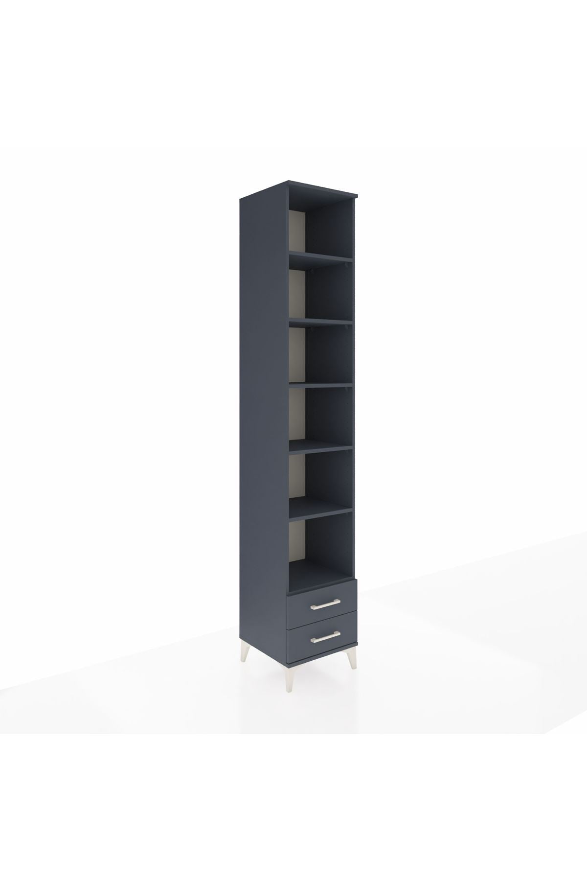 Hyperion Dolap 6 Raflı 2 Çekmeceli 44x44x243 - S64M100V5B