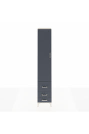 Hyperion Dolap 3 Raflı 3 Çekmeceli Tek Askılı 44x44x243 - S64M101V2B