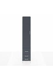 Hyperion Dolap 3 Raflı 3 Çekmeceli Tek Askılı 44x44x243 - S64M101V5B