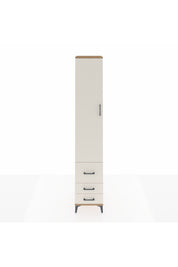 Hyperion Dolap 3 Raflı 3 Çekmeceli Tek Askılı 44x44x243 - S64M101V7B