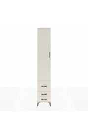 Hyperion Dolap 5 Raflı 3 Çekmeceli Tek Kapaklı 44x44x243 - S64M102V1B