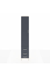 Hyperion Dolap 5 Raflı 3 Çekmeceli Tek Kapaklı 44x44x243 - S64M102V2B
