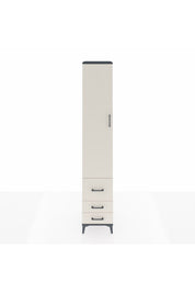 Hyperion Dolap 5 Raflı 3 Çekmeceli Tek Kapaklı 44x44x243 - S64M102V4B