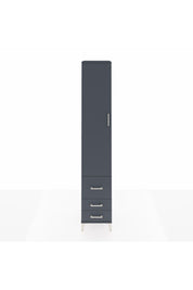 Hyperion Dolap 5 Raflı 3 Çekmeceli Tek Kapaklı 44x44x243 - S64M102V5B