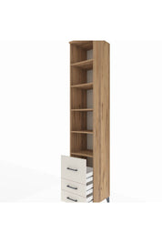 Hyperion Dolap 5 Raflı 3 Çekmeceli 44x44x243 - S64M103V7B